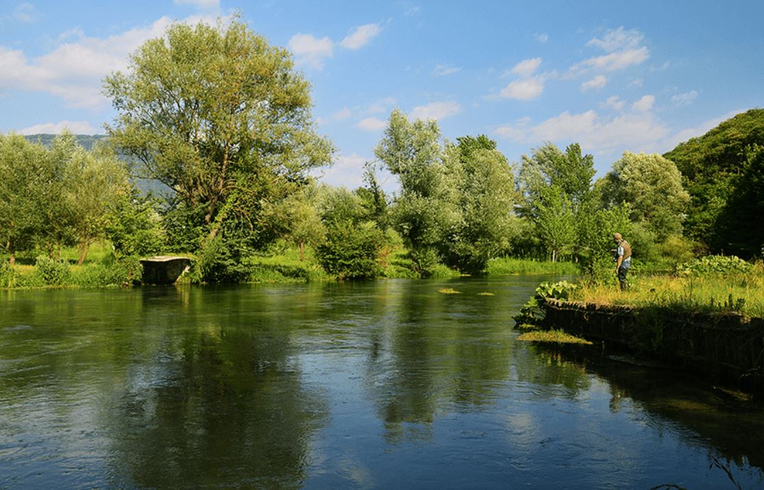 ITINERARIO PESCA LAZIO Il Fiume Fibreno a Broccostella (FR)