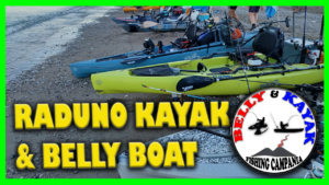 kayak fishing belly boat raduno